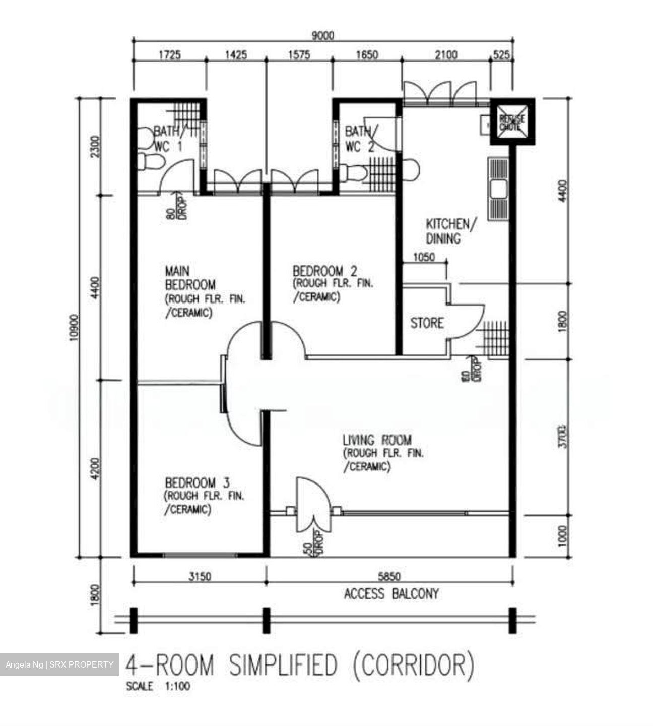 Blk 603 Hougang Avenue 4 (Hougang), HDB 4 Rooms #635474451